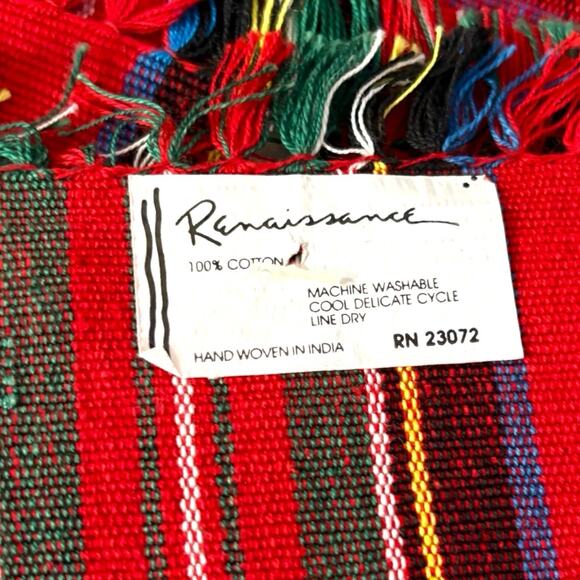 Christmas Red Tartan Plaid (8) Placemats & Table Runner Set NWT - Picture 4 of 6